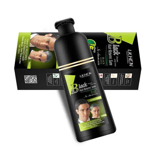 5 IN 1 HAIR COLOR SHAMPOO WITH KERATIN, OLIVE OIL & VITAMIN E