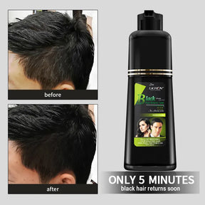 5 IN 1 HAIR COLOR SHAMPOO WITH KERATIN, OLIVE OIL & VITAMIN E