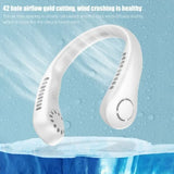 Mini Neck Portable No Bladeless Hanging Neck Rechargeable Air Cooler Mini Summer Sport Fan