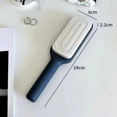 4 In 1 Self Cleaning Hair Brush Comb